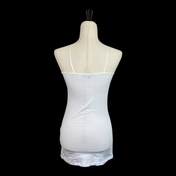 NEW Ambiance White Adjustable Strap Camisole Size Medium - Picture 2 of 4
